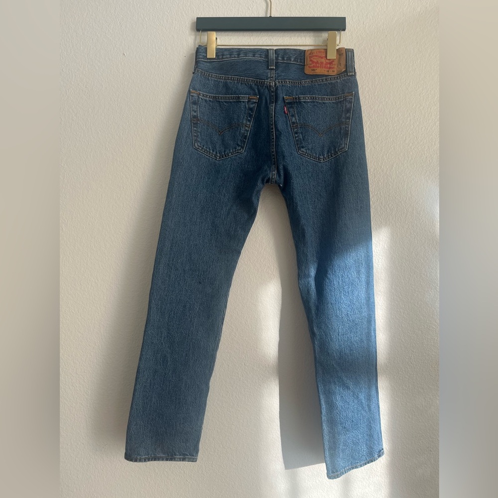 Levi's Men's 501 Button Fly Jeans NWOT - Picture 6 of 9